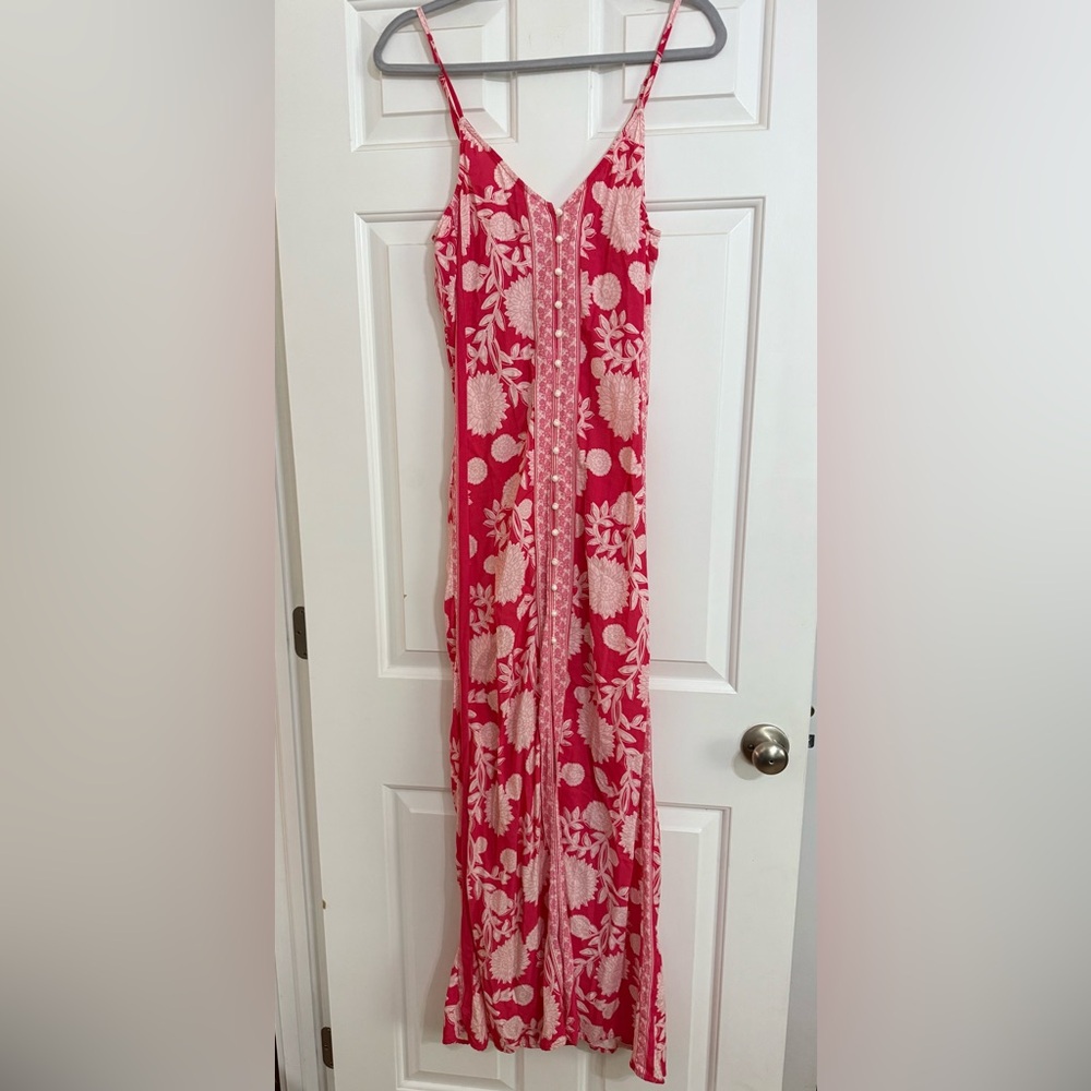 Maaji Pink and White Floral Dress